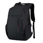 Oxford-laptoprugzak met USB-oplader - waterdichte schooltas met grote capaciteit van 15,6 inch voor 