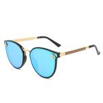 Vintage Bee-zonnebril voor dames - Retro-bril met kleurovergang Eyewear UV400 Driving Shades