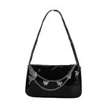 Dames luxe designer handtas - retro dames schoudertas baguette tas nylon portemonnee