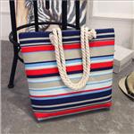 Grote opvouwbare draagtas - grote handtas voor dames Casual canvas schoudertas met print