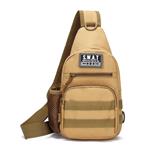 S.W.A.T. Camouflage schoudertas voor heren - Borst School Sports Trip Messenger-rugzak