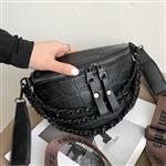 Luxe heuptasje voor dames - heuptas met dikke riem Crossbody designer handtas