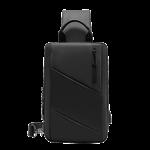 Crossbody-schoudertas voor heren - USB-opladen Waterafstotende rugzak Reizen