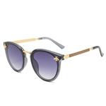 Vintage Bee-zonnebril voor dames - Retro-bril met kleurovergang Eyewear UV400 Driving Shades