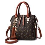 Zachte PU-lederen schoudertas voor dames - handtas luxe crossbody portemonnee Fashion Tote