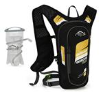 8L Fietsrugzak Unisex met 1,5L Waterzak - Waterdichte en Ademende Reflecterende Fietstas