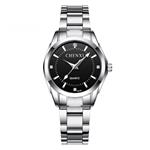 Casual luxe horloge voor dames - waterdicht strass horloge roestvrij stalen armband