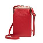 Kleine crossbodytas voor dames - Mini PU-lederen schoudertas voor handtas