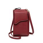 Dames Kleine Crossbody Schoudertas / Portemonnee - Mini Zadeltas Portemonnee Dames Clutch Portemonne