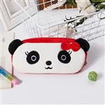 Cartoon dieren pluche etui - Kawaii etui voor school- en kantoorbenodigdheden