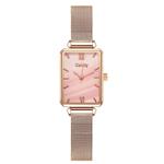 Luxe vierkant horloge voor dames - armband met quartz wijzerplaat