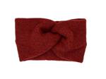 Hoofdband winter - dames - vrouwen - kinderen - rood
