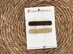 French Barrette set 2 - 8 cm speld / clip - meiden - dames - volwassenen