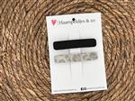 French Barrette set 4 - 8 cm speld / clip - meiden - dames - volwassenen