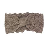 Hoofdband winter - dames - vrouwen - bruin