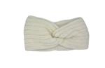 Hoofdband winter - dames - vrouwen - creme wit