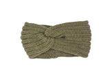 Hoofdband winter - dames - vrouwen - (olijf)groen