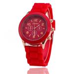 Jelly Watch for Women - Quartz Clockwork Silicone Strap