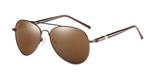 Polarized Pilot Sunglasses Unisex - Driving Retro Glasses Metal UV400