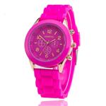 Jelly Watch for Women - Quartz Clockwork Silicone Strap