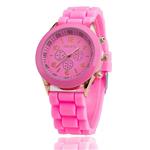 Jelly Watch for Women - Quartz Clockwork Silicone Strap