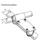 Schoftboom beugelklem 1,5