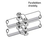Parallelklem driedelig 1,5