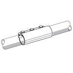 Buisklemkoppeling 1,5