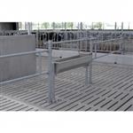 Drinkbak RVS Spinder Classic, vloermontage model 300