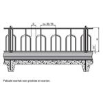 Voerhek Spinder Palisade voor grootvee