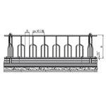 Voerhek Spinder Palisade voor kalveren