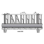 Voerhek zelfsluitend Spinder Baseline voor vaarzen