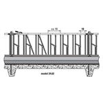 Voerhek zelfsluitend Spinder Baseline voor vaarzen