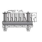 Voerhek verstelbaar zelfsluitend Spinder Baseline voor kalveren