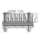 Voerhek verstelbaar zelfsluitend Spinder Baseline voor kalveren