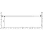 Slagboom eenvoudig, lengte 200-400 cm
