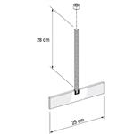 T-bout M16 / 28 x 25 cm + moer