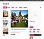 Basis website met Webdesign voorbeeld thema Bloom