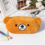 Cartoon dieren pluche etui - Kawaii etui voor school- en kantoorbenodigdheden