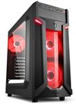 windows 7, 10 of 11 pro CWS (Game) pc Sharkoon Red Intel i3/i5/i7 CPU 4/8/16GB (ssd) (WiFi) + garant