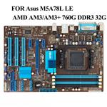 ASUS M5A78L LE Moederbord Socket AM3/AM3 + (DDR3 support max. 32GB) AMD 760G
