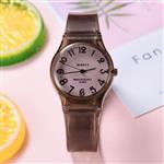 Transparante Candy Jelly Watch Dames - Waterdicht siliconen quartzent-polshorloge