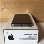 nieuwstaat Apple iPhone SE 32GB simlockvrij zwart + nieuwe accu 100% + 12 maanden garantie