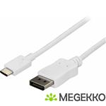StarTech.com 1.8 m USB C naar DisplayPort kabel 4K 60Hz wit