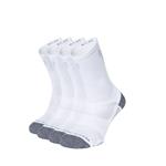DUBBELPAK-BERLIN-ENKEL HOOG-HARDLOOPSOKKEN-ANTIBACTERIEEL-WIT L (42-44)