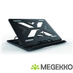 Conceptronic ERGO Laptop Cooling Stand 39,6 cm (15.6 ) Notebookstandaard Zwart