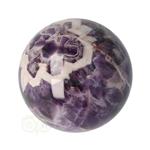Chevron Amethist bol Nr 9 - Ø 6,10 cm - 313 gram