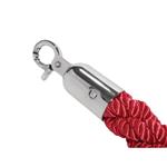 Markeringskoord rood gevlochten