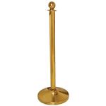 Bolero messing afzetpaal met bolle knop