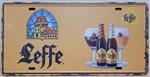 Leffe bier kentekenplaat